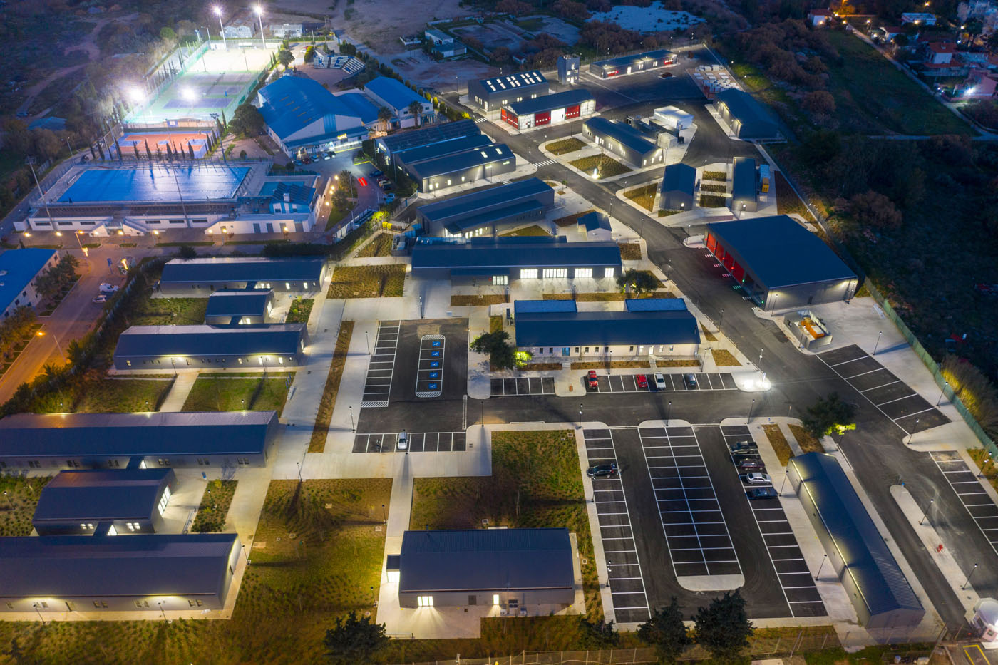 Κέντρο Αποθήκευσης & Διανομής, Μάνδρα